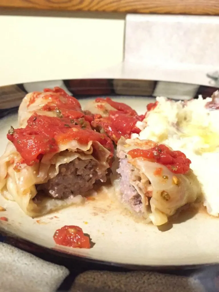 Old-Fashioned Polish Stuffed Cabbage - Golabki