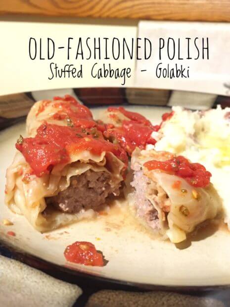 Old-Fashioned Polish Stuffed Cabbage - Golabki