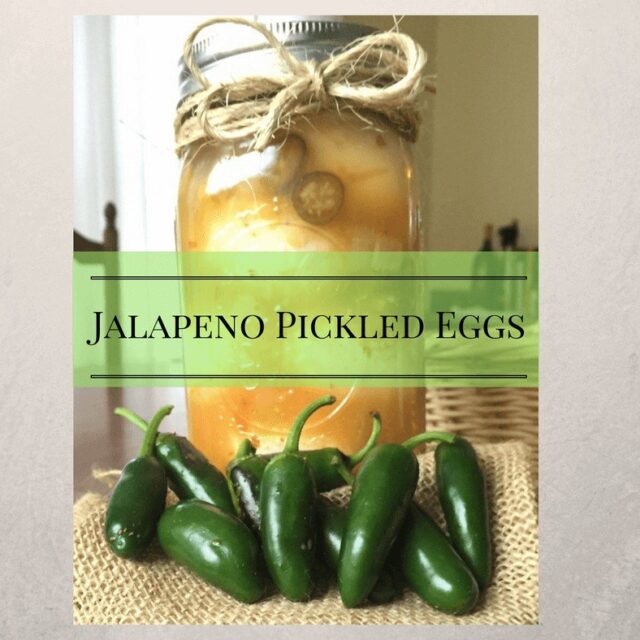 Jalapeno Pickled Eggs A Chick And Her Garden