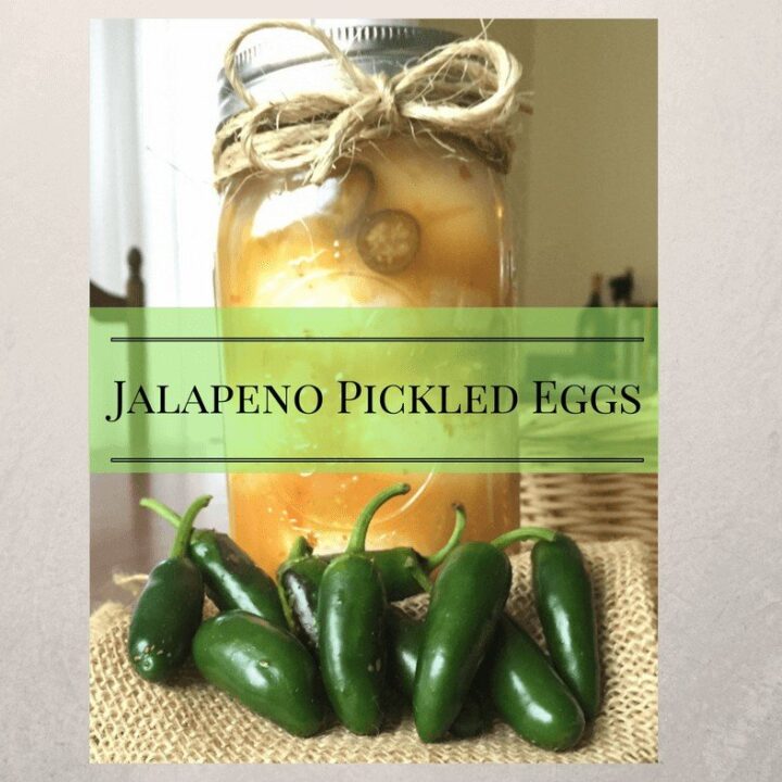 Jalapeno Pickled Eggs