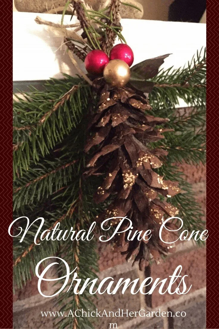 Natural Pine Cone Ornament