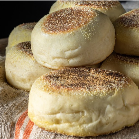 Sourdough English Muffins