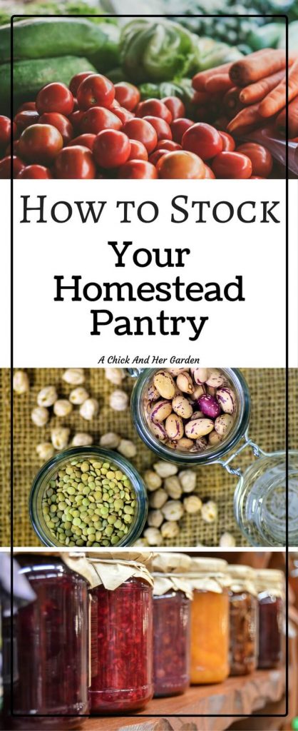 All families are unique, which makes all pantries unique. Follow these steps to make a pantry that fits your homestead! Learn how to stock YOUR homestead pantry!