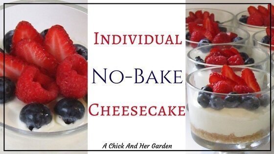 Individual No-Bake Cheesecake Cups