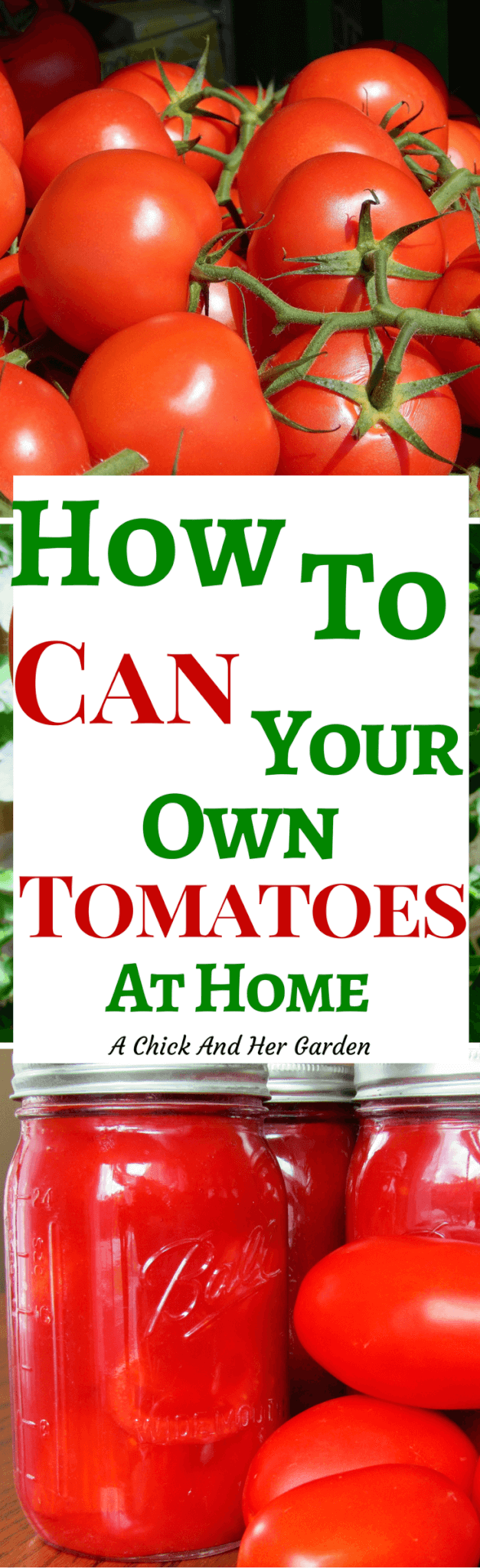 When we run out of canned tomatoes we have a problem! Want to know to know how to can tomatoes? Check it out here!