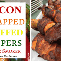 Bacon Wrapped Stuffed Peppers in the Smoker