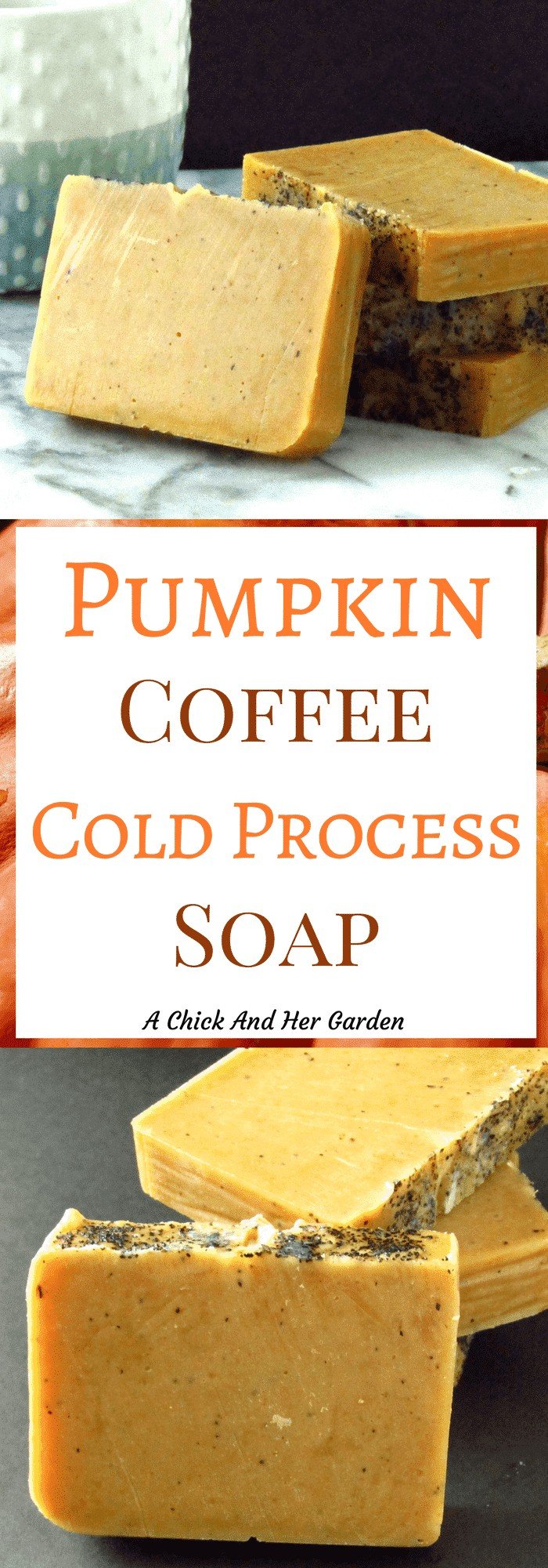 Pumpkin coffee soap has two of my favorite things! Pumpkin and coffee! While it's a great scent for the Fall, this soap has plenty of benefits for use year round!