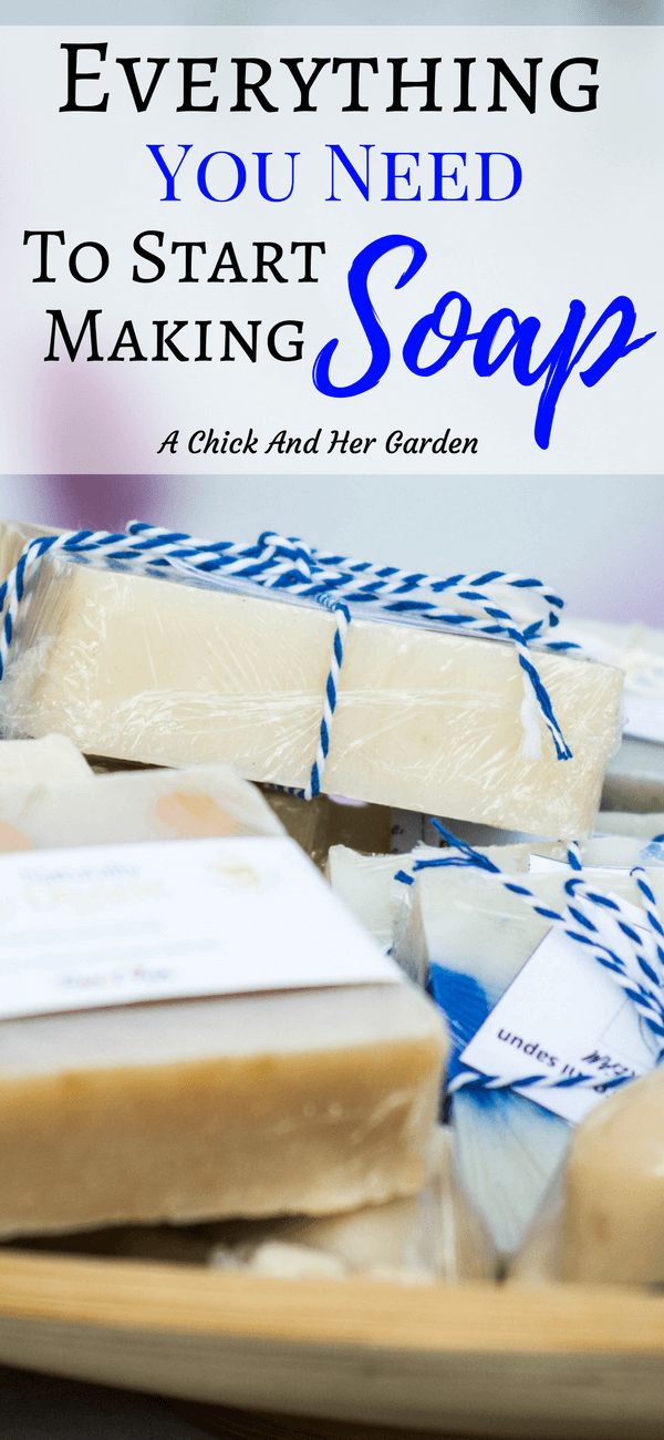 It can be so overwhelming when you want to start making your own cold process soap! This is the perfect list of supplies for a soap making beginner! #coldprocesssoap #soapmaking #naturalsoap #fromscratch #DIY #homesteading #naturalskincare