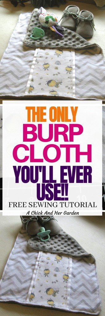 Burp Cloth Sewing Pattern